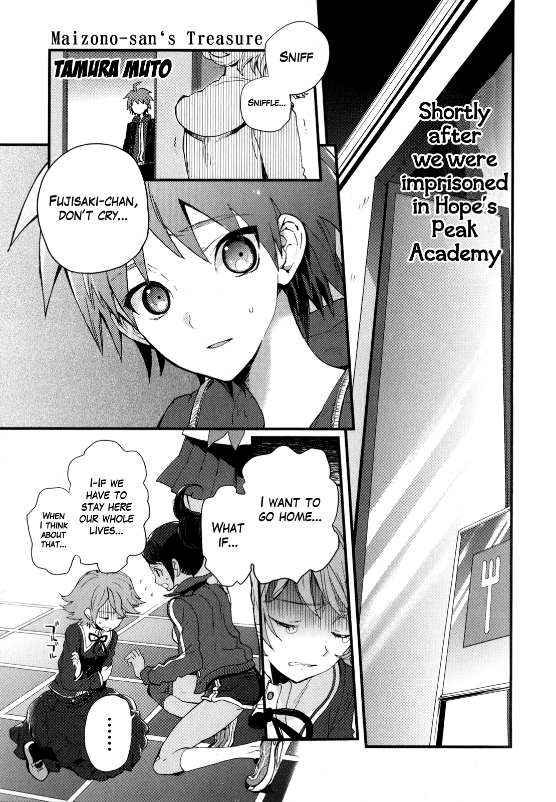 Danganronpa the Animation Comic Anthology Chapter 1 page 8 - Chapter 1 : First Half