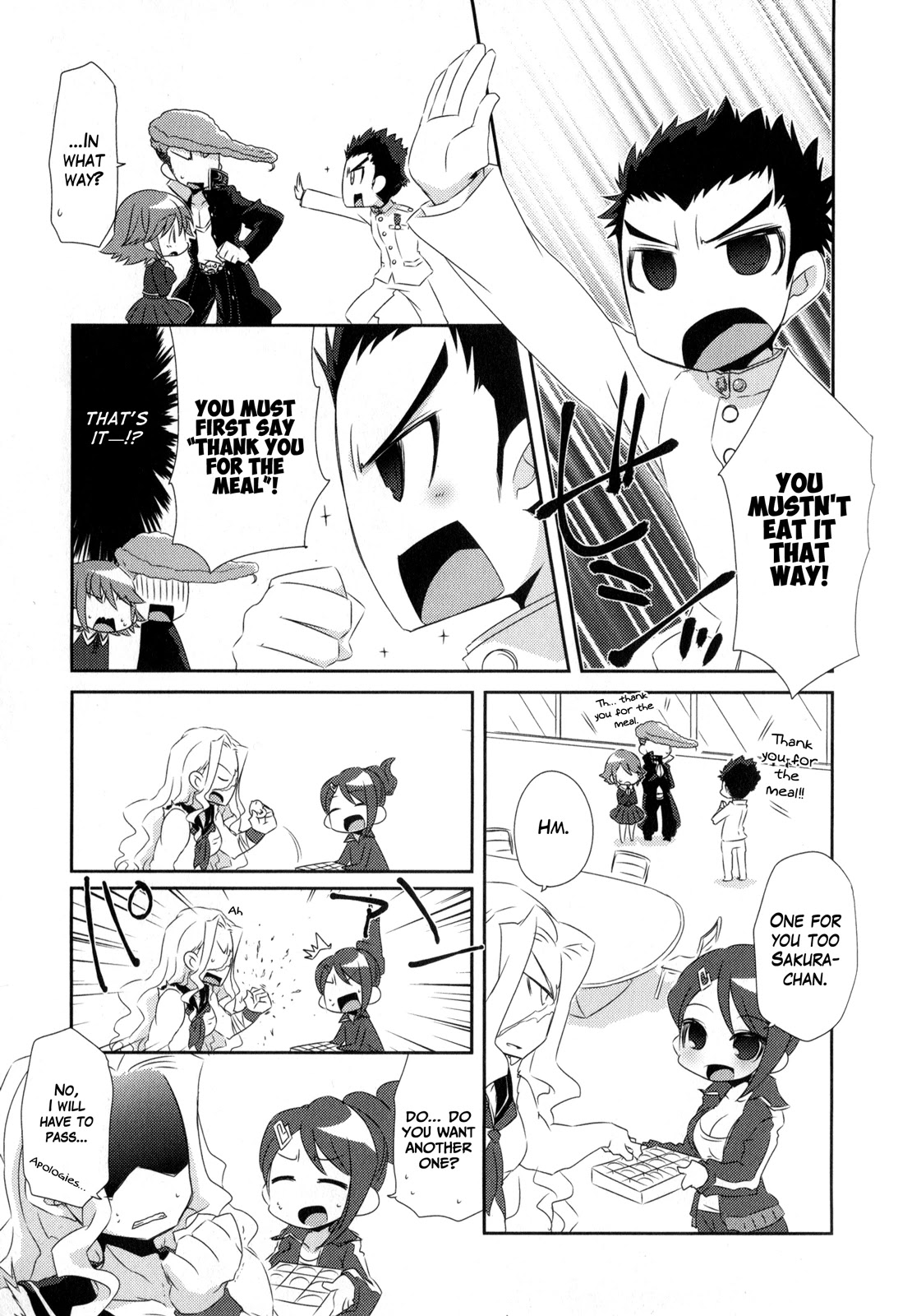 Danganronpa the Animation Comic Anthology Chapter 12 page 3 - Chapter 12: Chick Manju Royale (Royota Momoi)