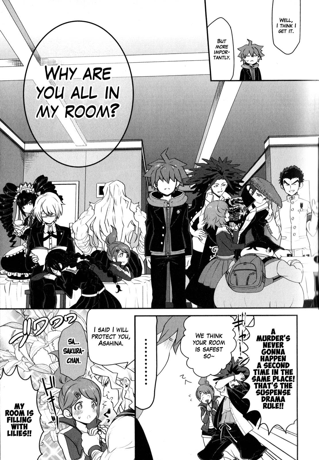 Danganronpa the Animation Comic Anthology Chapter 3 page 3 - Chapter 3: Solidarity! Hot Pot Of Despair!! (S.Kosugi)