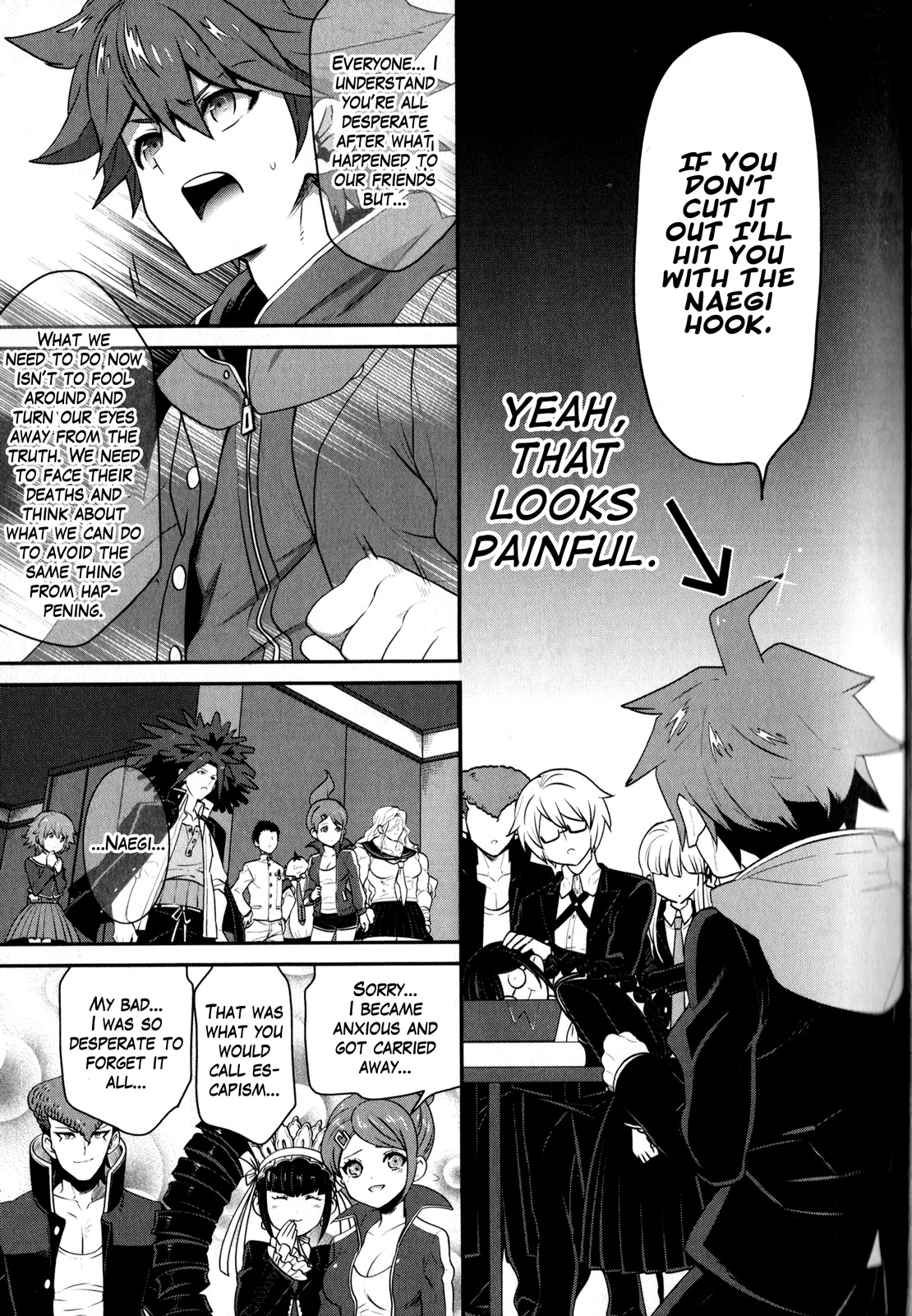 Danganronpa the Animation Comic Anthology Chapter 3 page 9 - Chapter 3: Solidarity! Hot Pot Of Despair!! (S.Kosugi)