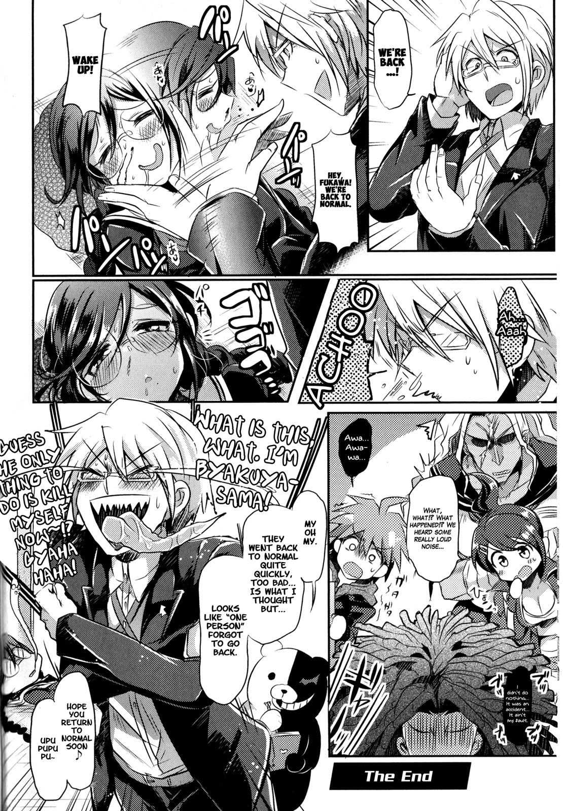 Danganronpa the Animation Comic Anthology Chapter 4 page 10 - Chapter 4: Mind Swap (Zuzu Kamiya)