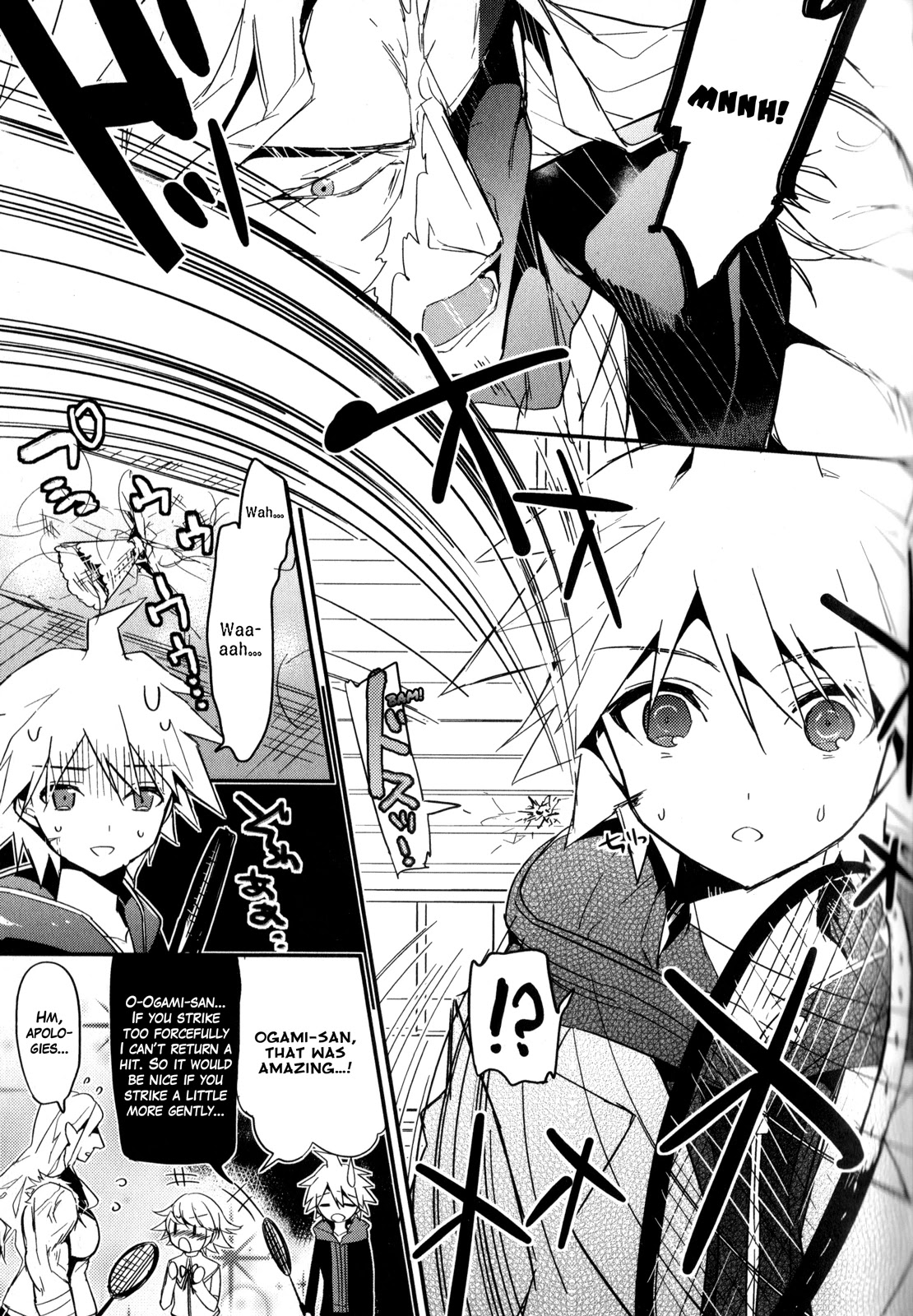 Danganronpa the Animation Comic Anthology Chapter 6 page 3 - Chapter 6: Badminton Of Hope And Despair (Tsuneyoshi)