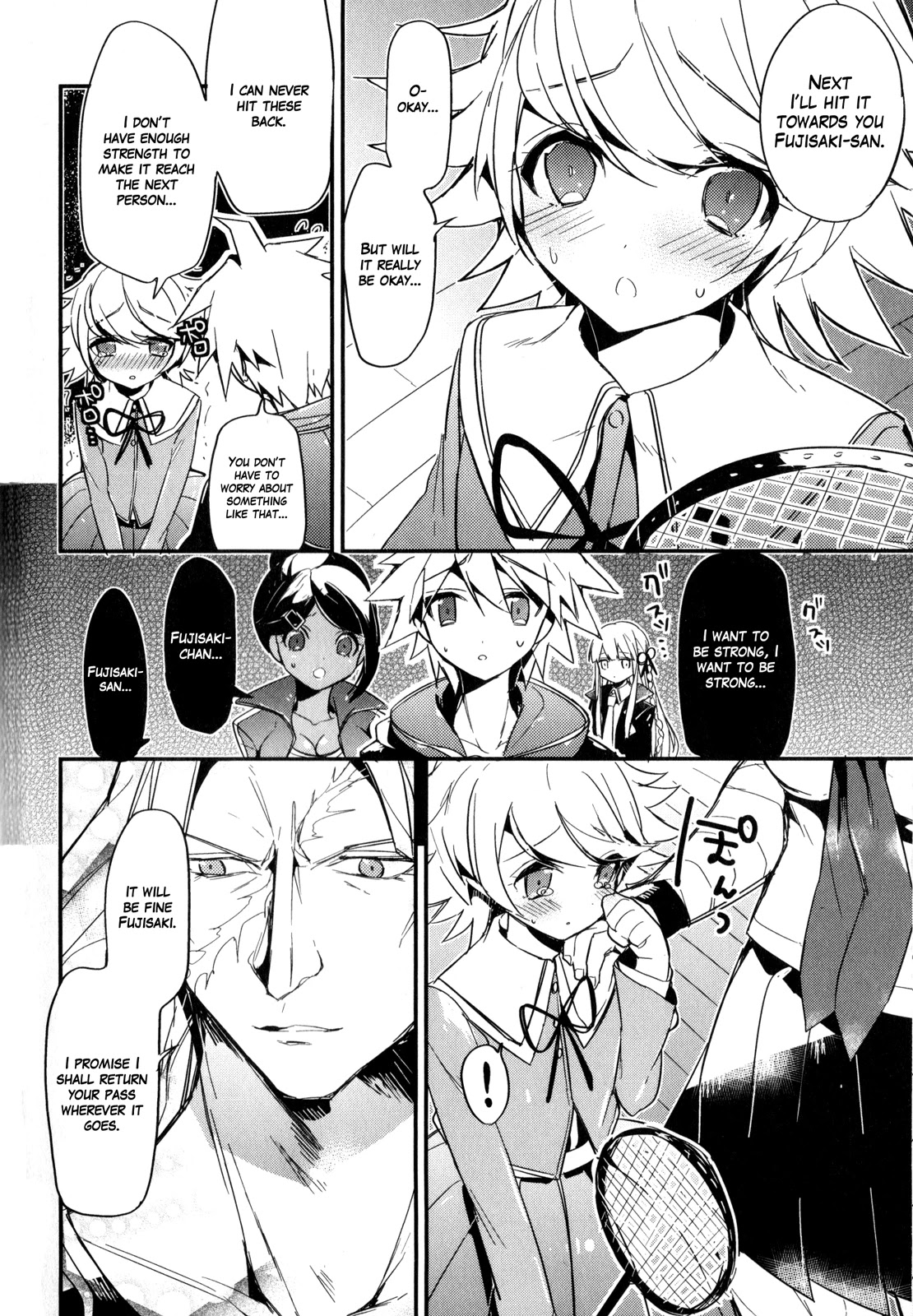 Danganronpa the Animation Comic Anthology Chapter 6 page 4 - Chapter 6: Badminton Of Hope And Despair (Tsuneyoshi)