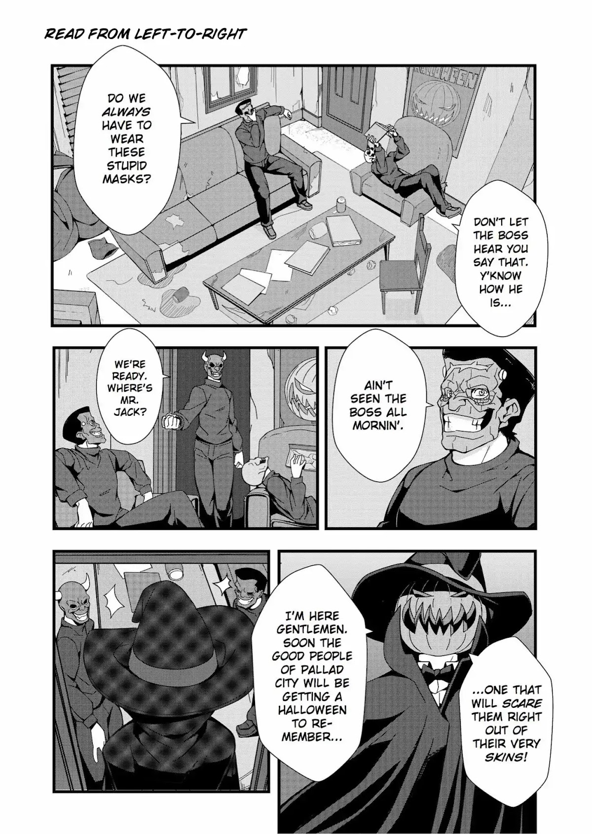 Danger Zone One Chapter 2 page 3 - Chapter 2: The All Hallows' Thieves!
