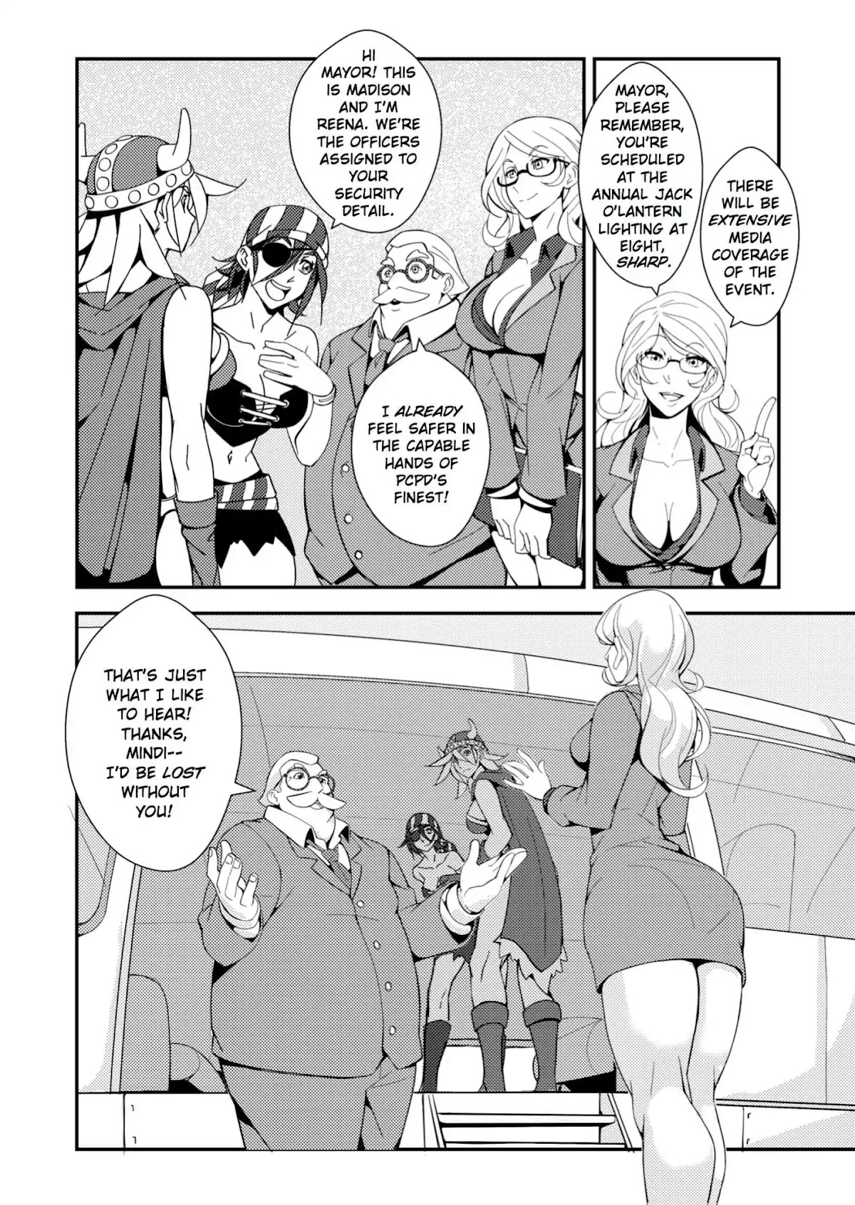 Danger Zone One Chapter 2 page 7 - Chapter 2: The All Hallows' Thieves!