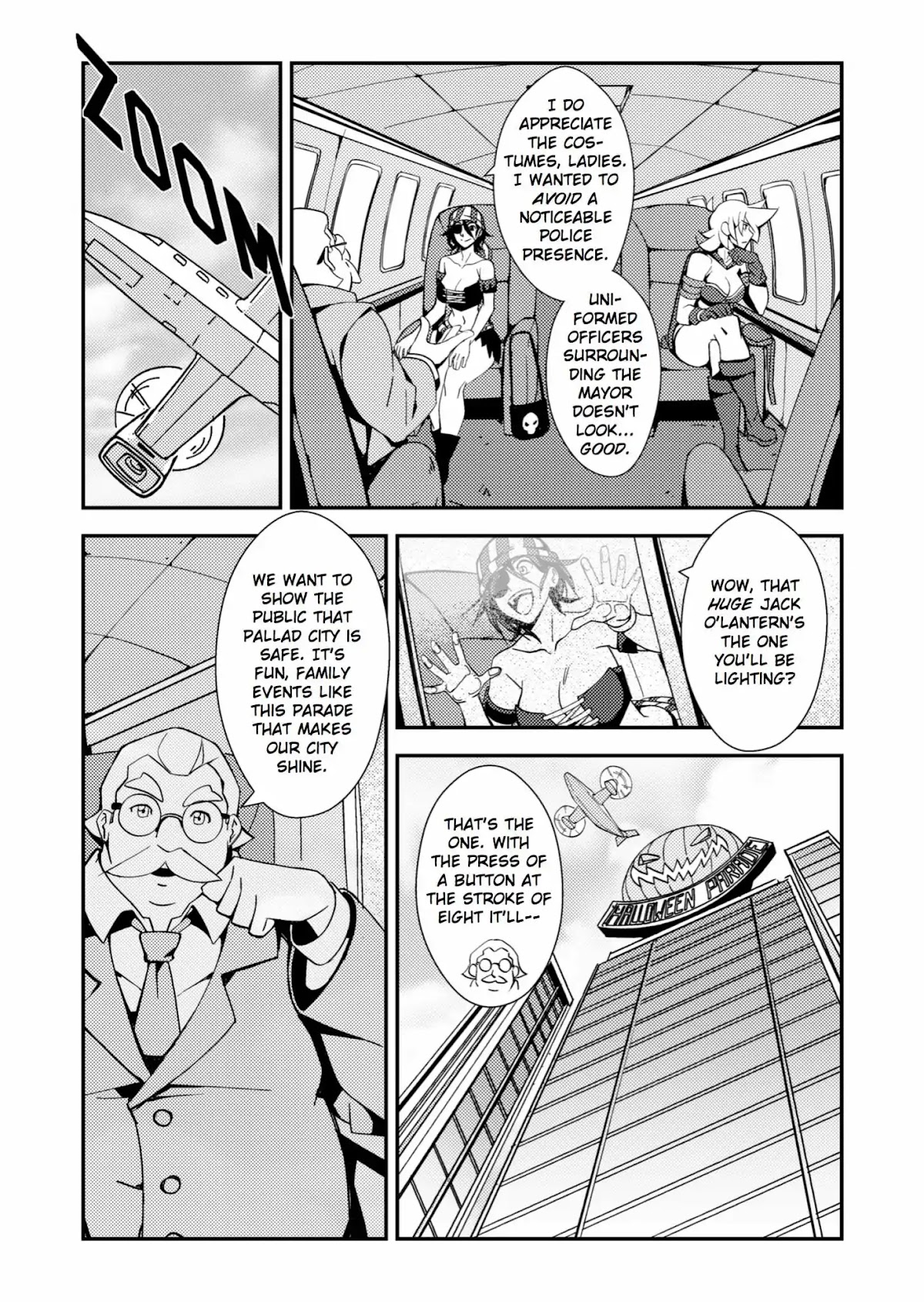 Danger Zone One Chapter 2 page 8 - Chapter 2: The All Hallows' Thieves!