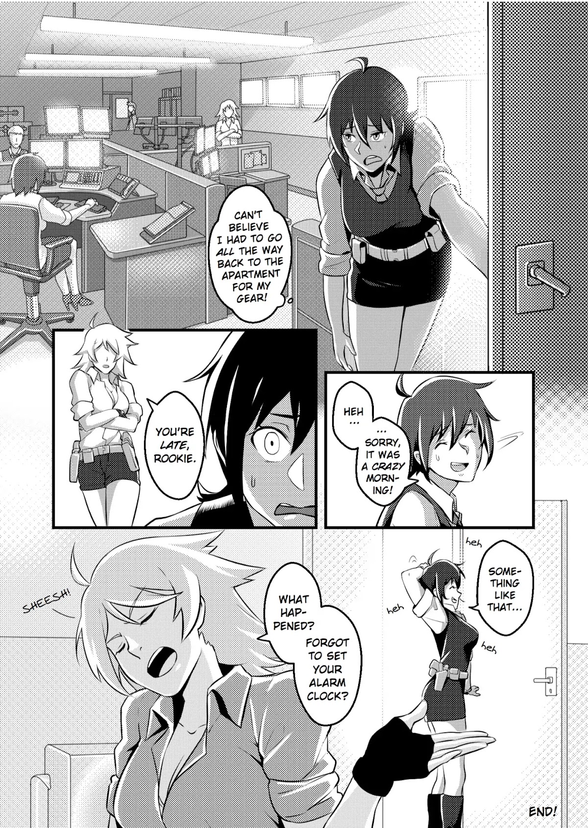 Danger Zone One Chapter 3 page 14 - Chapter 3: Morning Mayhem!