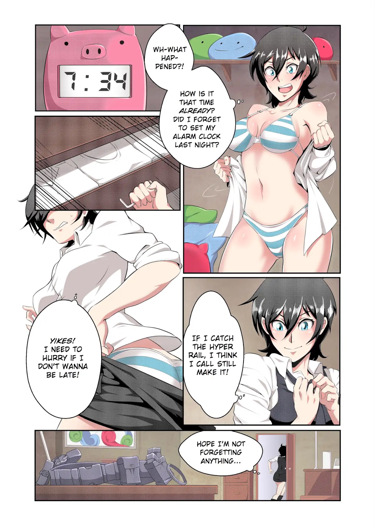Danger Zone One Chapter 3 page 3 - Chapter 3: Morning Mayhem!