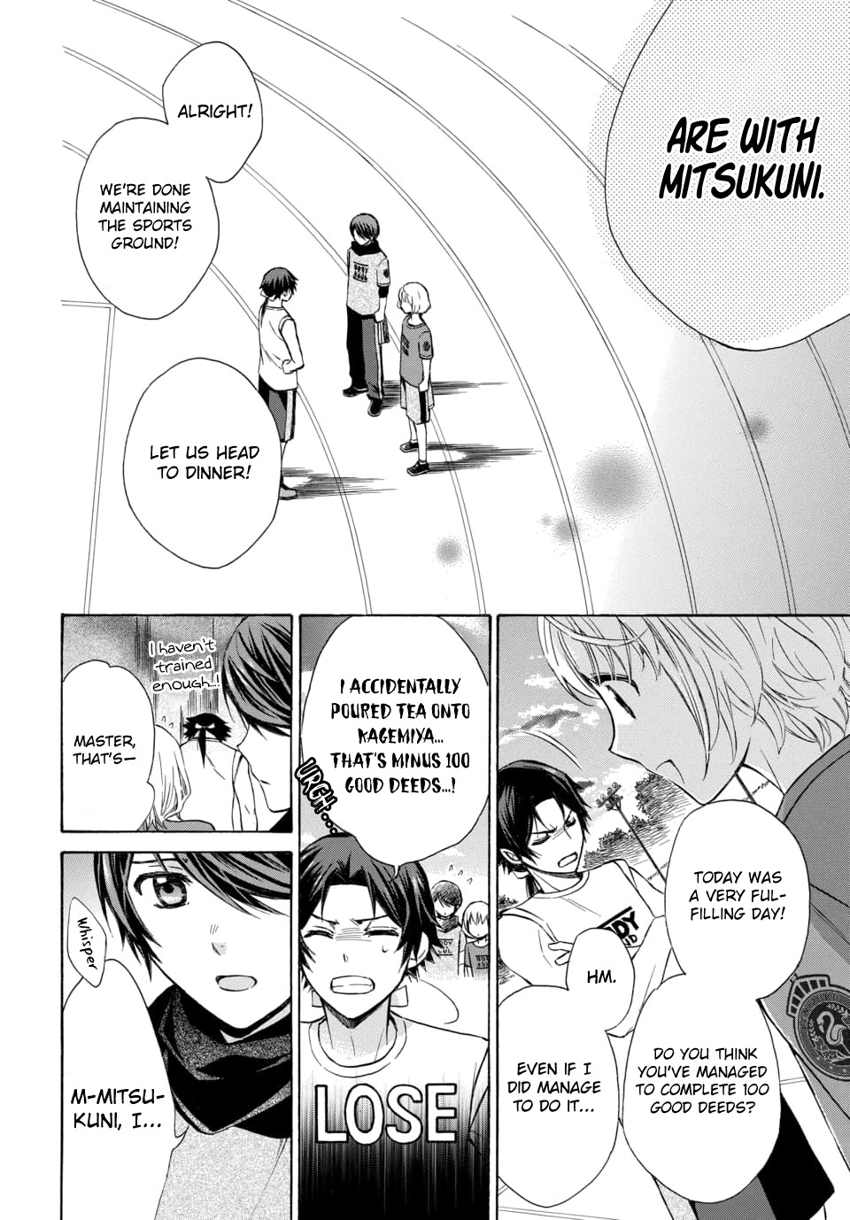 Dankira!!! Chapter 15 page 20 - Chapter 15: Mitsukuni Minamoto