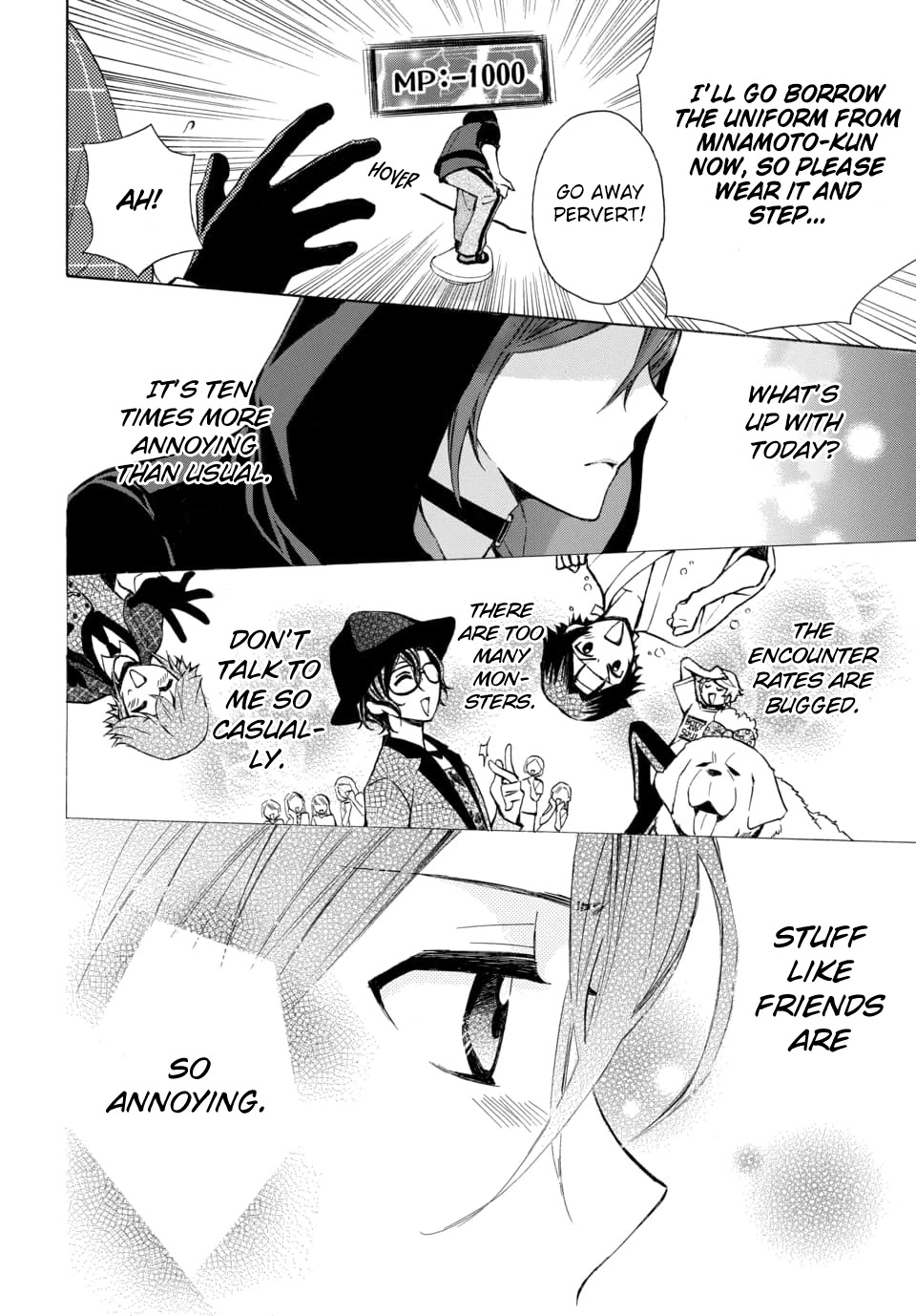 Dankira!!! Chapter 17 page 12 - Chapter 17: Rentaro Atago