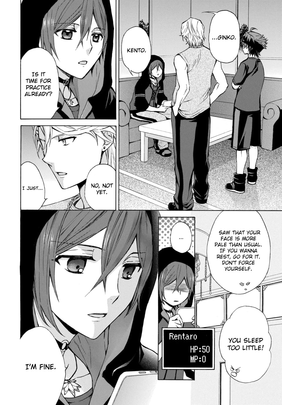 Dankira!!! Chapter 17 page 14 - Chapter 17: Rentaro Atago