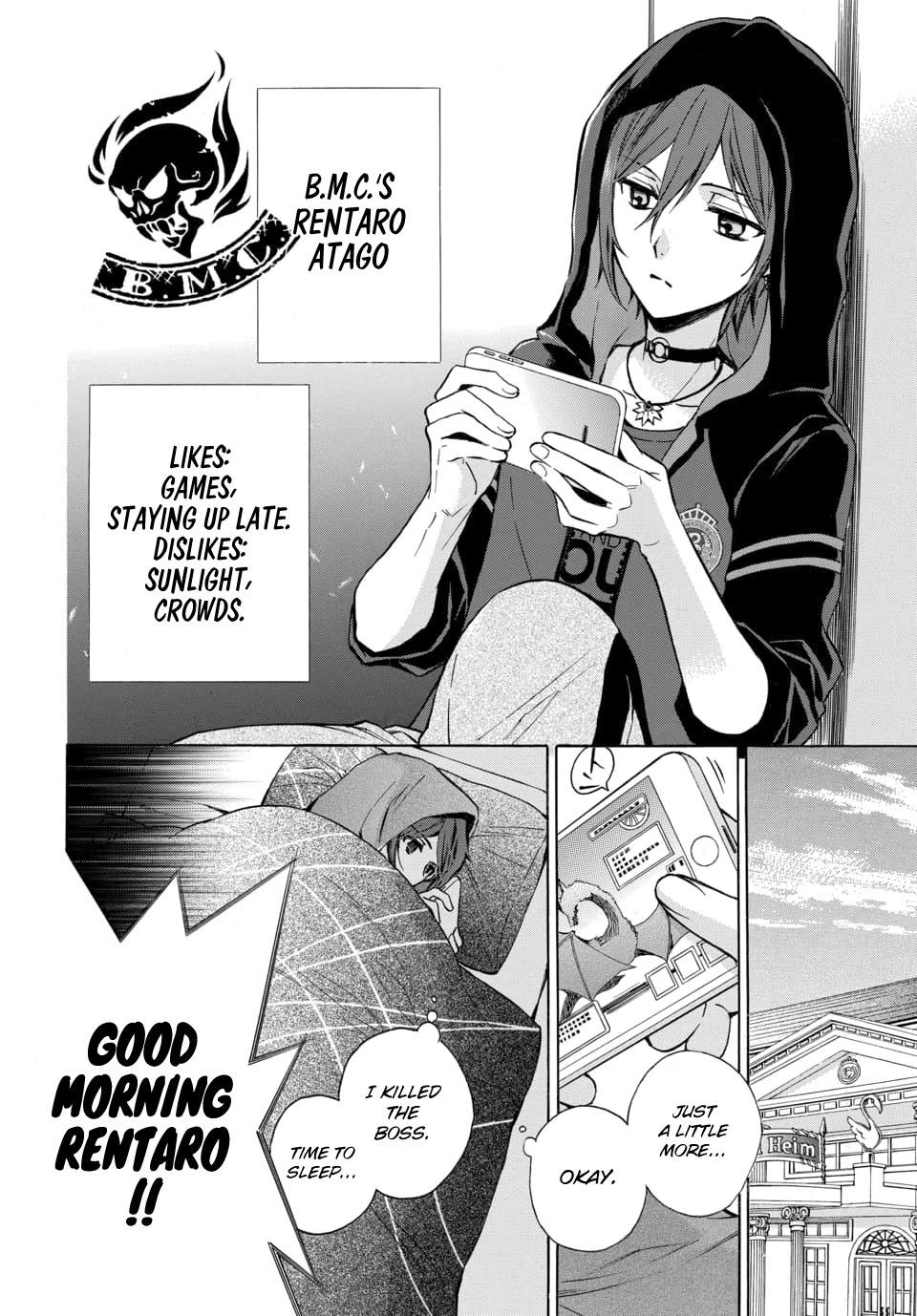 Dankira!!! Chapter 17 page 2 - Chapter 17: Rentaro Atago