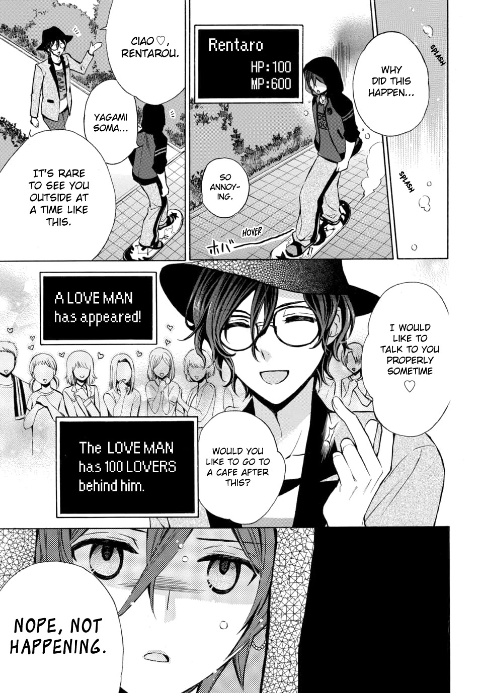 Dankira!!! Chapter 17 page 7 - Chapter 17: Rentaro Atago