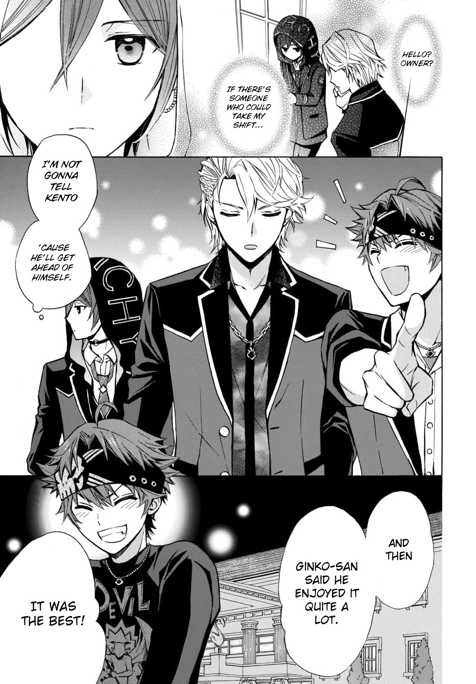 Dankira!!! Chapter 18 page 11 - Chapter 18: Kento Tsubaki