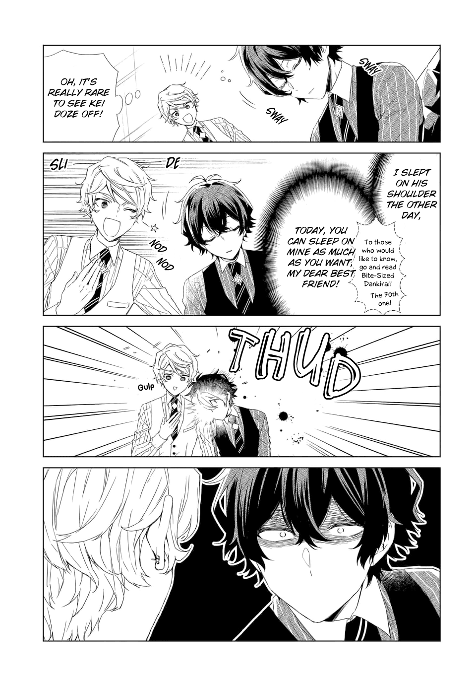 Dankira!!! Chapter 3.5 page 1 - Chapter 3.5: Bonus (Kei Kagemiya)