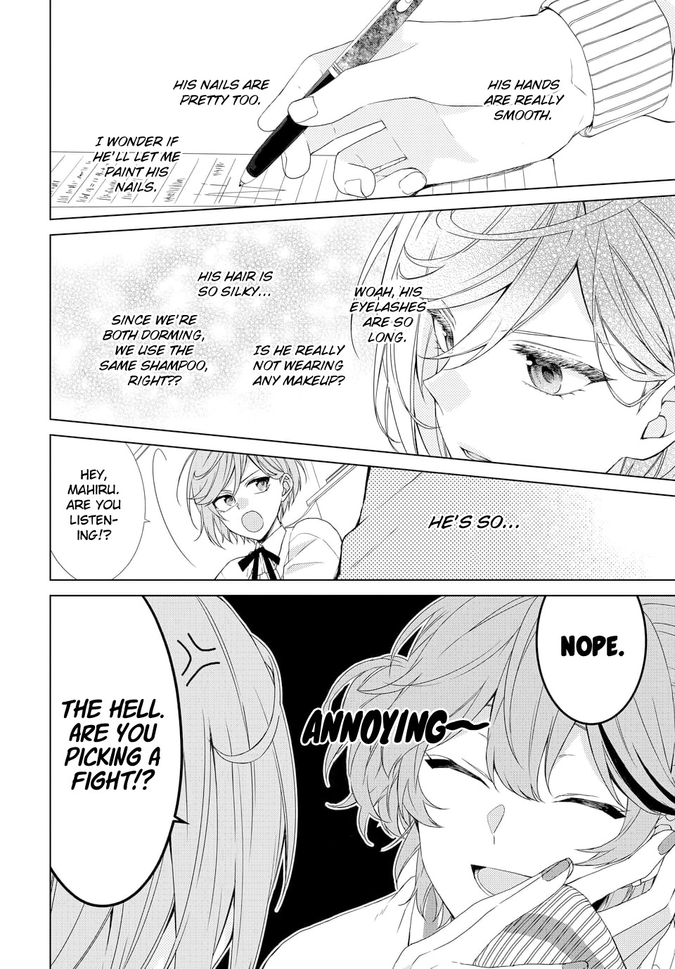 Dankira!!! Chapter 3 page 8 - Chapter 3: Mahiru Hinata