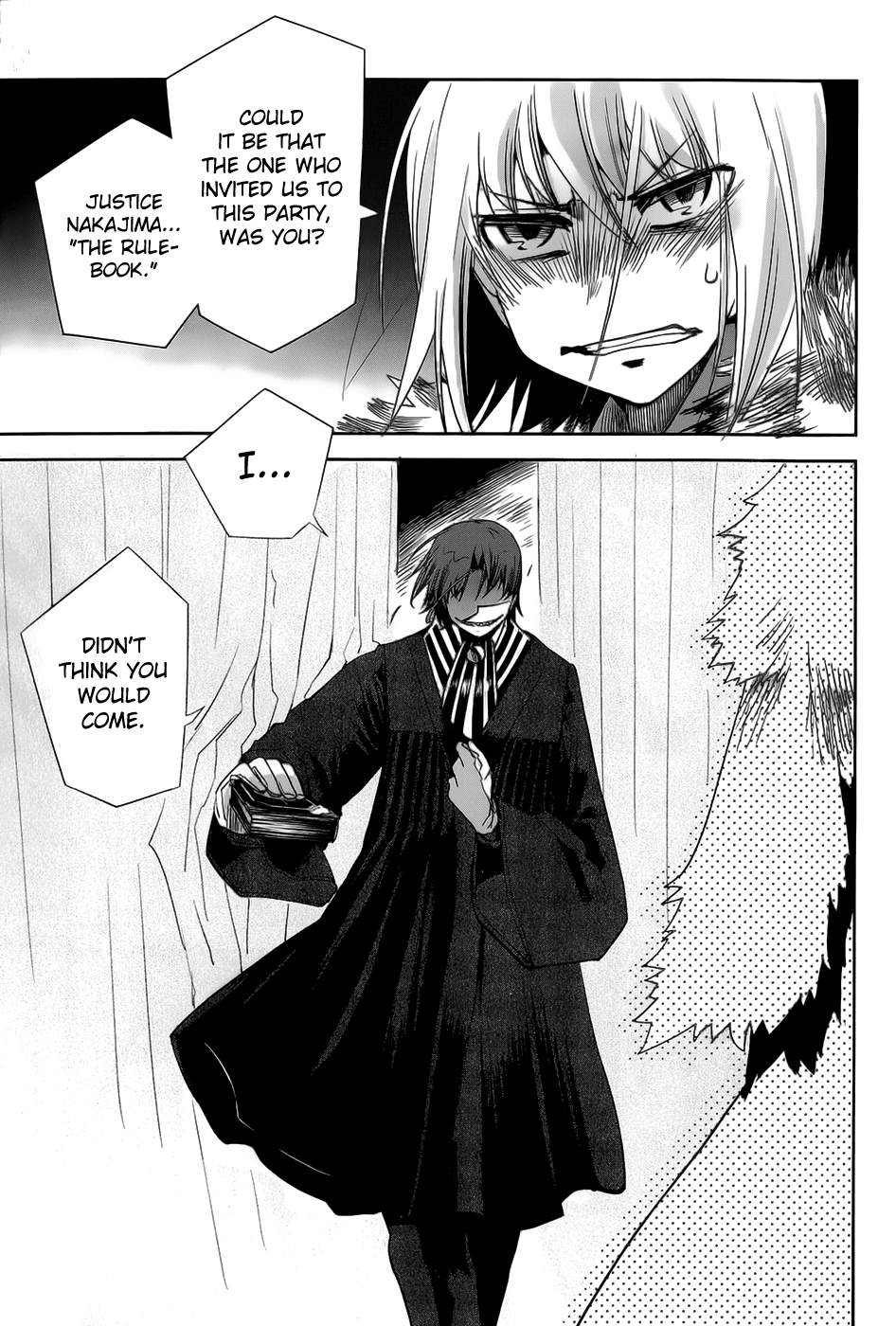 Dansai Bunri no Crime Edge Chapter 17 page 14 - Chapter 17: Party Chopper