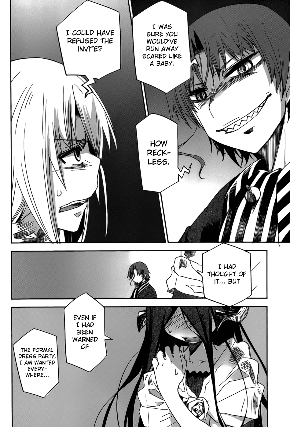 Dansai Bunri no Crime Edge Chapter 17 page 15 - Chapter 17: Party Chopper