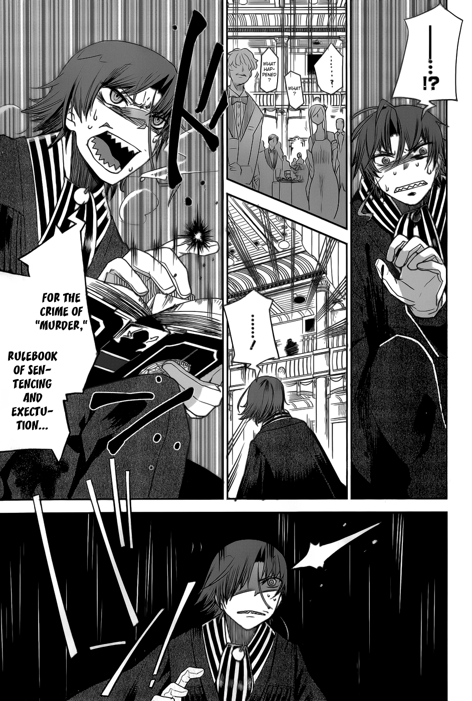 Dansai Bunri no Crime Edge Chapter 17 page 36 - Chapter 17: Party Chopper