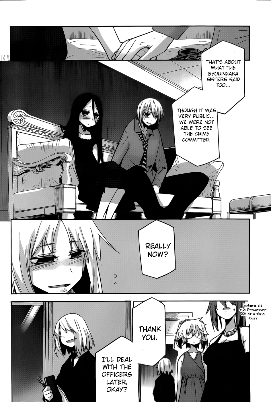 Dansai Bunri no Crime Edge Chapter 18 page 15 - Chapter 18: Lyrical Night Fright