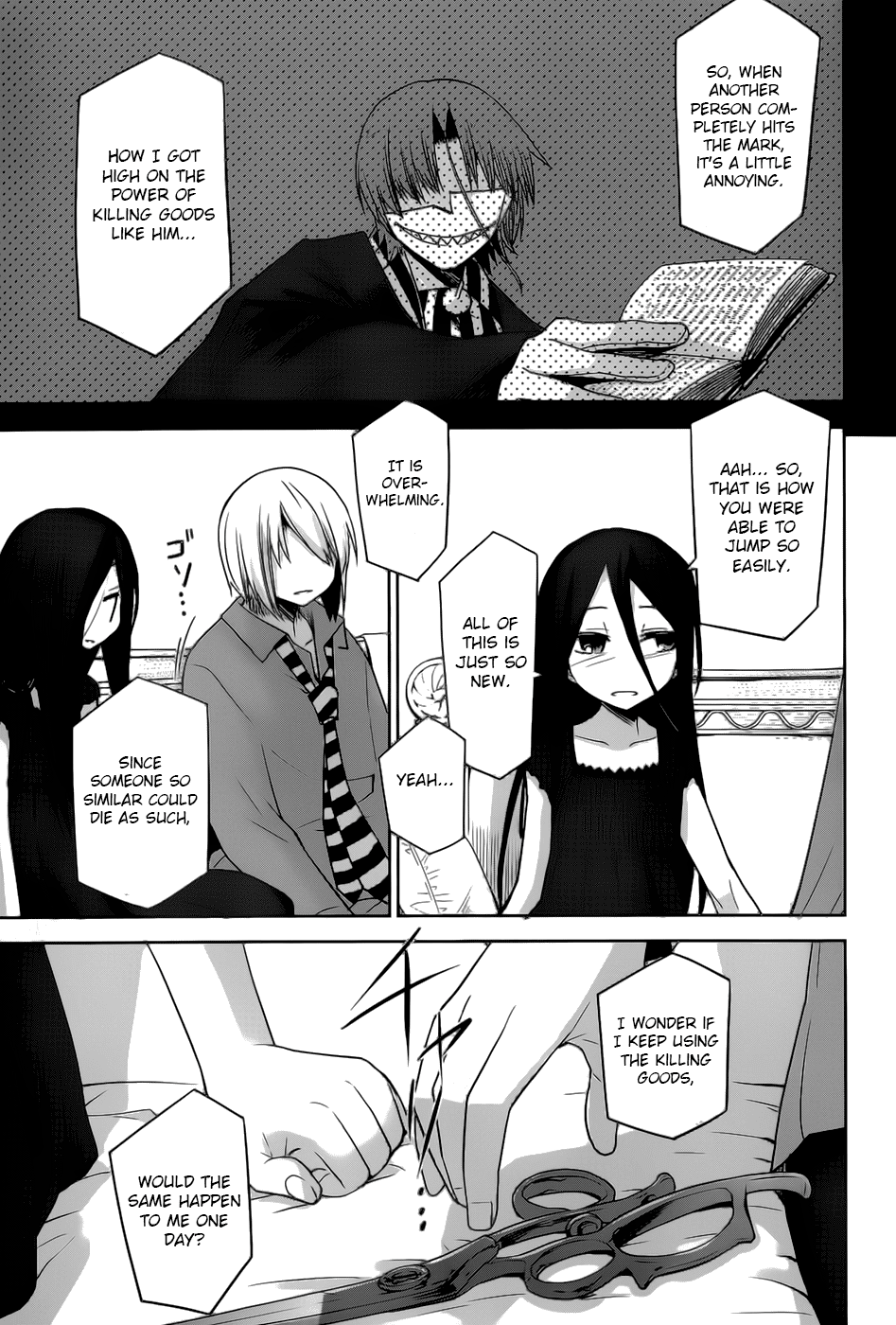 Dansai Bunri no Crime Edge Chapter 18 page 22 - Chapter 18: Lyrical Night Fright
