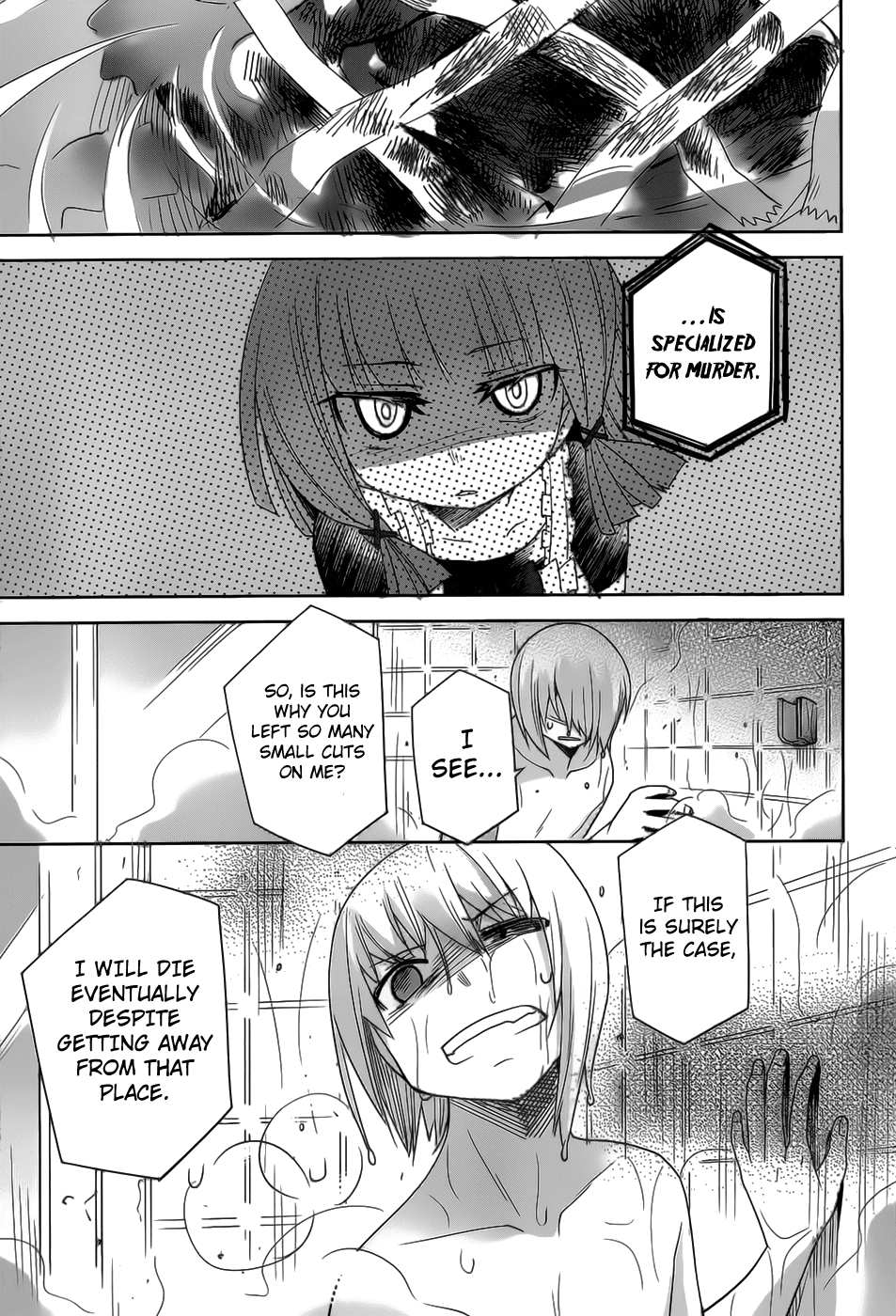 Dansai Bunri no Crime Edge Chapter 20 page 34 - Chapter 20: Red Rising