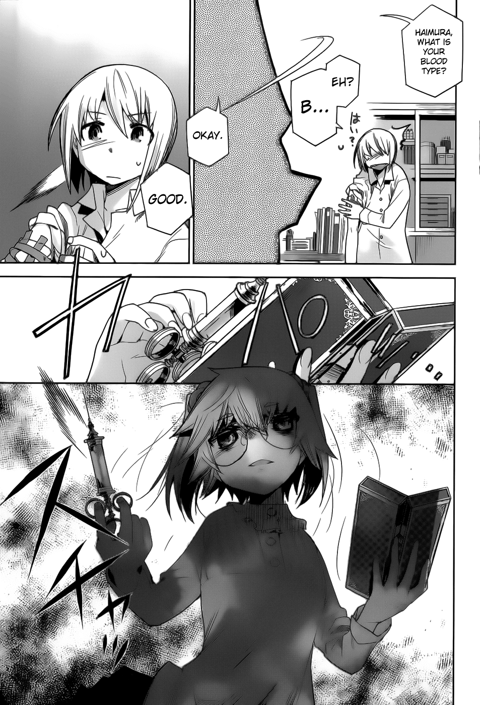 Dansai Bunri no Crime Edge Chapter 21 page 10 - Chapter 21: Cooperation in Blood Donation