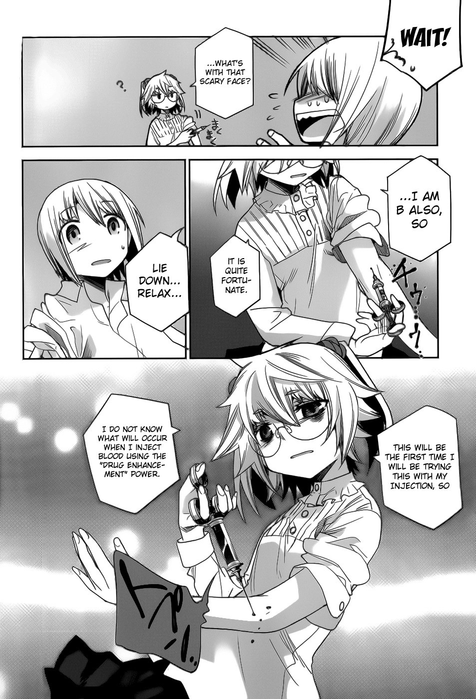 Dansai Bunri no Crime Edge Chapter 21 page 11 - Chapter 21: Cooperation in Blood Donation