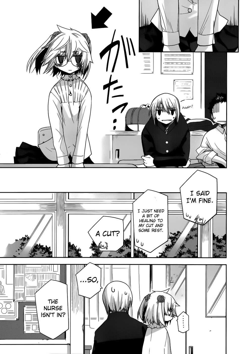 Dansai Bunri no Crime Edge Chapter 21 page 6 - Chapter 21: Cooperation in Blood Donation