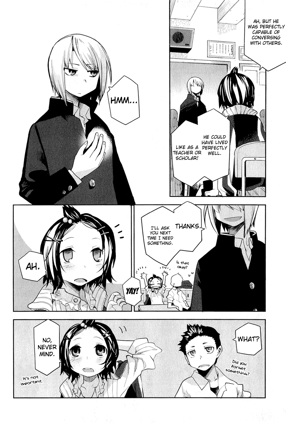 Dansai Bunri no Crime Edge Chapter 22 page 5 - Chapter 22: The Forbidden Game
