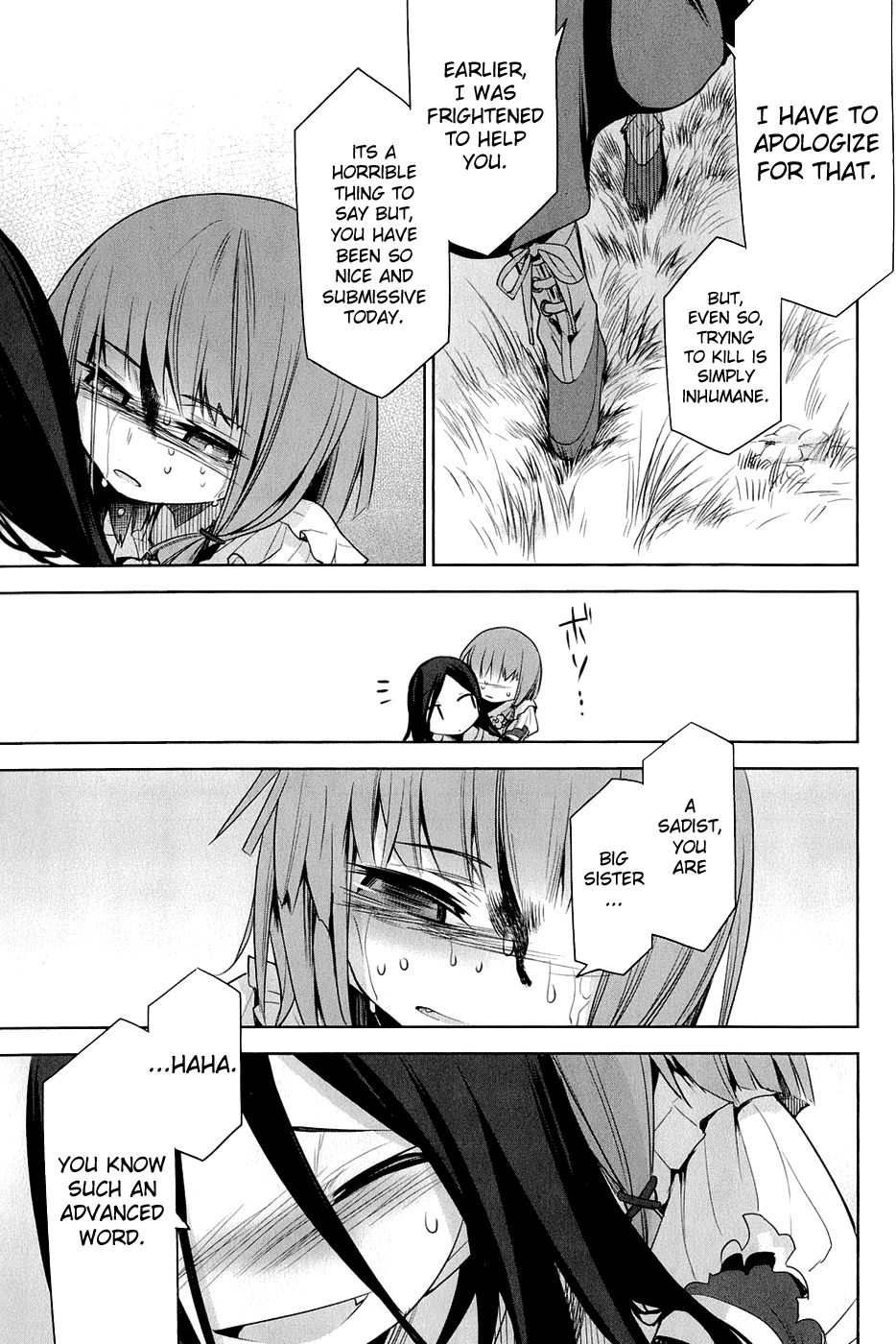 Dansai Bunri no Crime Edge Chapter 23 page 30 - Chapter 23: Inhumane Glory