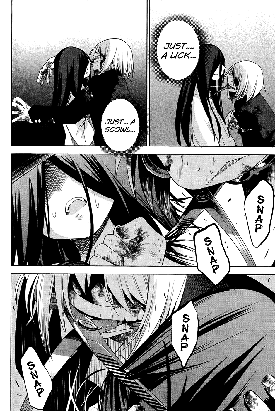 Dansai Bunri no Crime Edge Chapter 23 page 37 - Chapter 23: Inhumane Glory