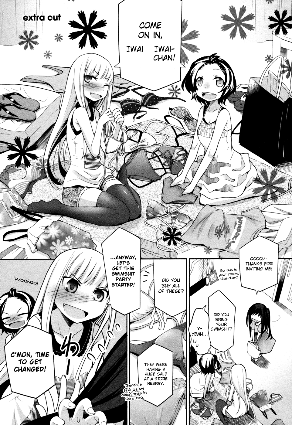 Dansai Bunri no Crime Edge Chapter 30.5 page 2 - Chapter 30.5: Something Akin to a Pajama Party