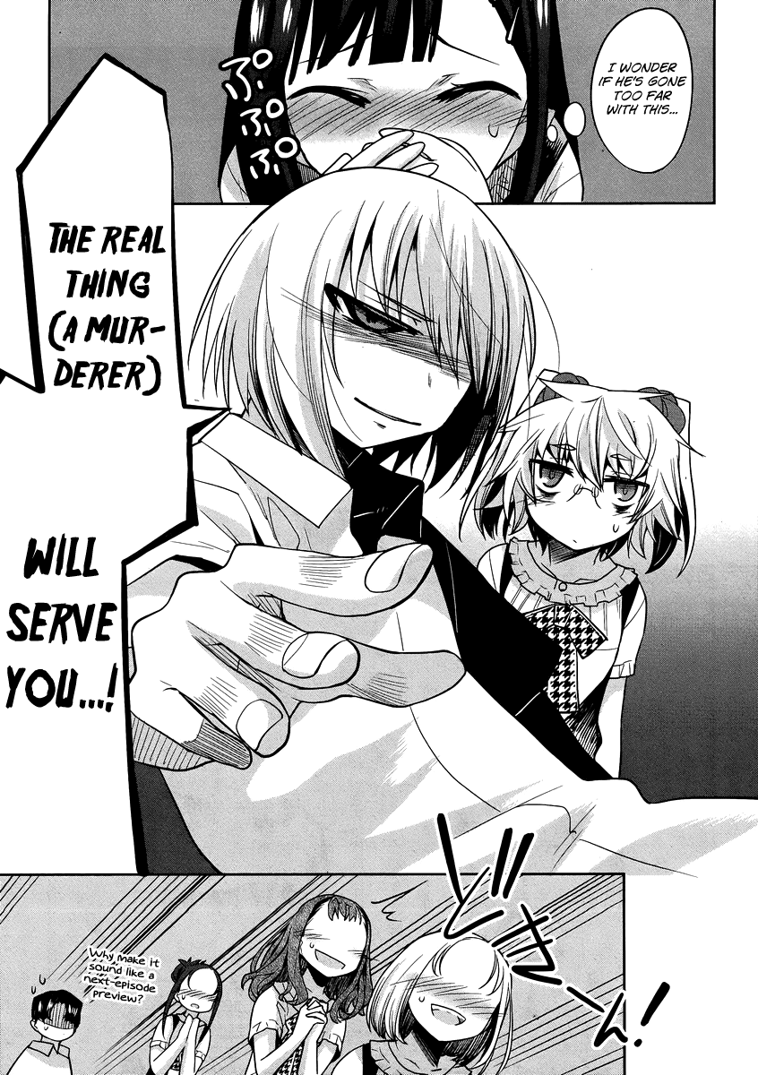 Dansai Bunri no Crime Edge Chapter 31 page 22 - Chapter 31: Poisonous Notebook