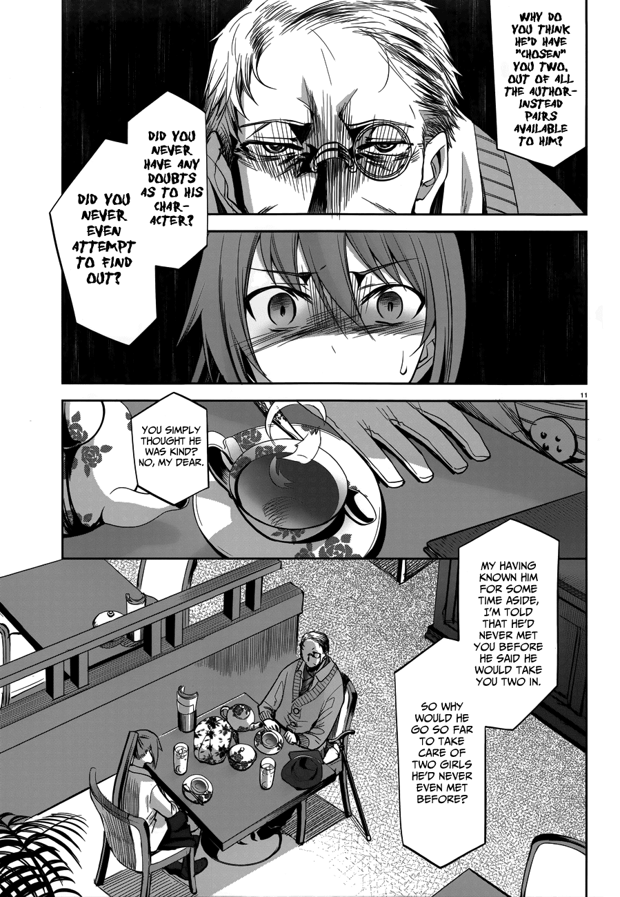 Dansai Bunri no Crime Edge Chapter 32 page 12 - Chapter 32: Table Talk / Roleplay
