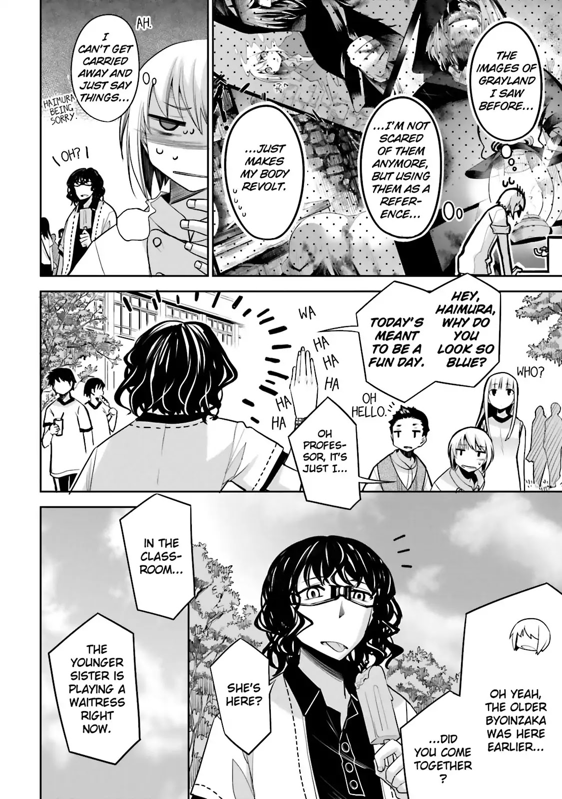 Dansai Bunri no Crime Edge Chapter 33 page 10 - Chapter 33: Vol.6 cut33: Memories of the Heart