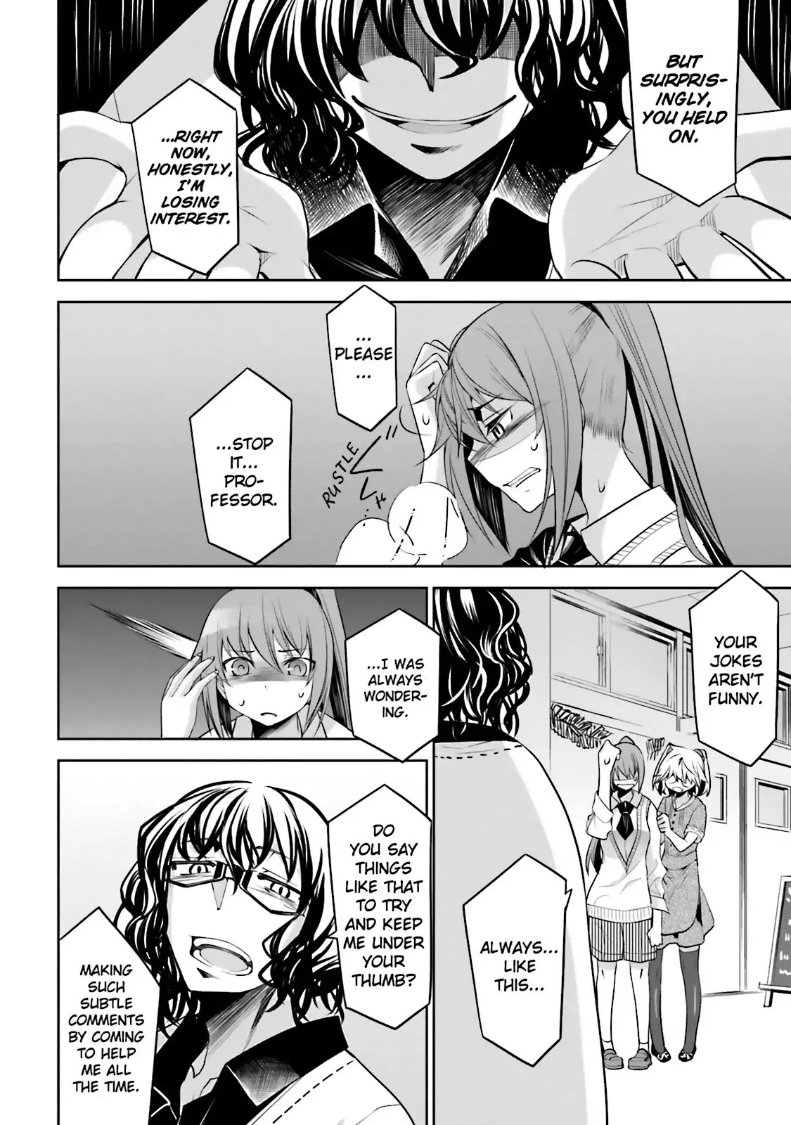 Dansai Bunri no Crime Edge Chapter 33 page 20 - Chapter 33: Vol.6 cut33: Memories of the Heart