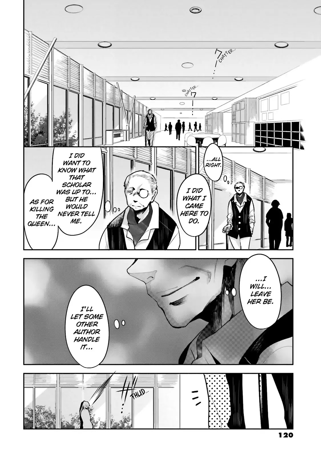 Dansai Bunri no Crime Edge Chapter 34 page 22 - Chapter 34: Vol.6 cut34: Horizon of the Seeing Spirit