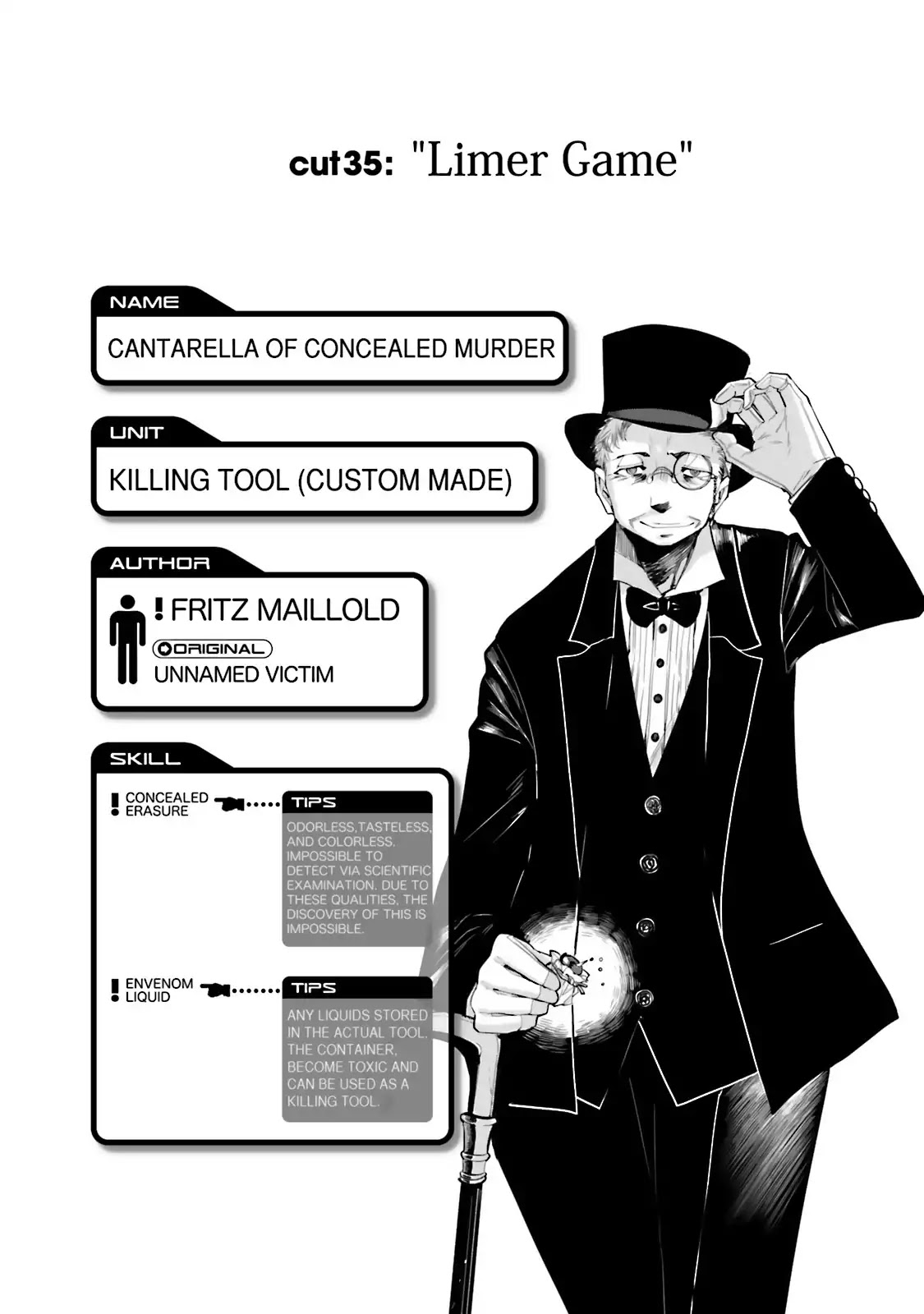 Dansai Bunri no Crime Edge Chapter 35 page 2 - Chapter 35: Vol.6 cut35: Limer Game