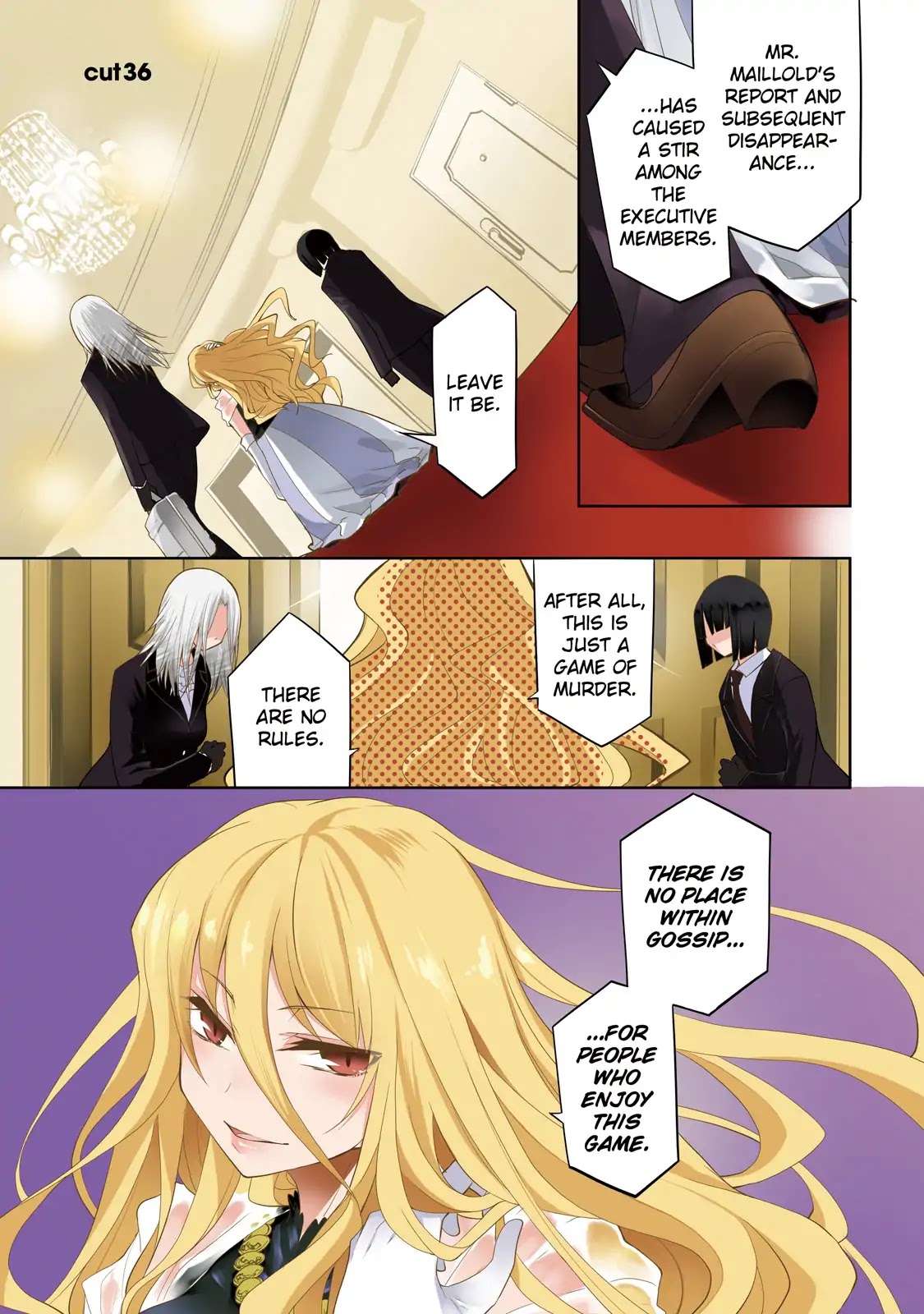Dansai Bunri no Crime Edge Chapter 36 page 4 - Chapter 36: Vol.7 cut36: Archmage