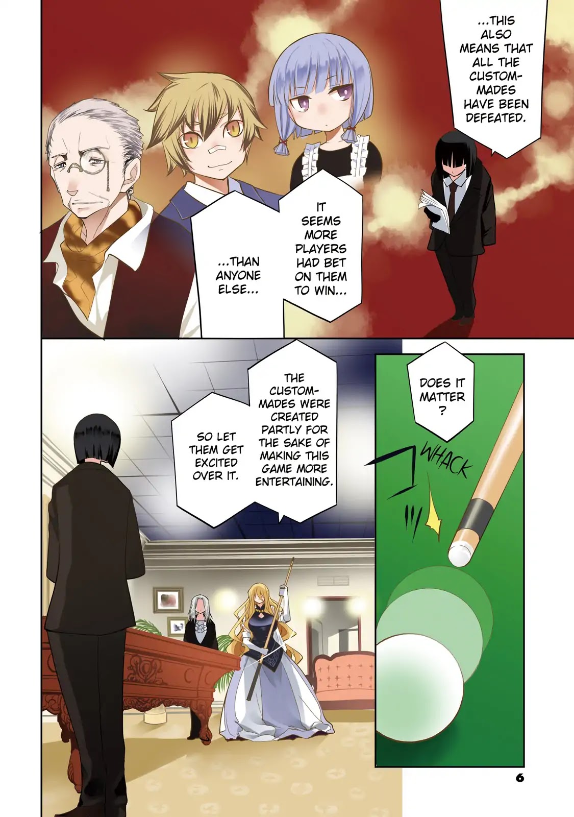 Dansai Bunri no Crime Edge Chapter 36 page 6 - Chapter 36: Vol.7 cut36: Archmage
