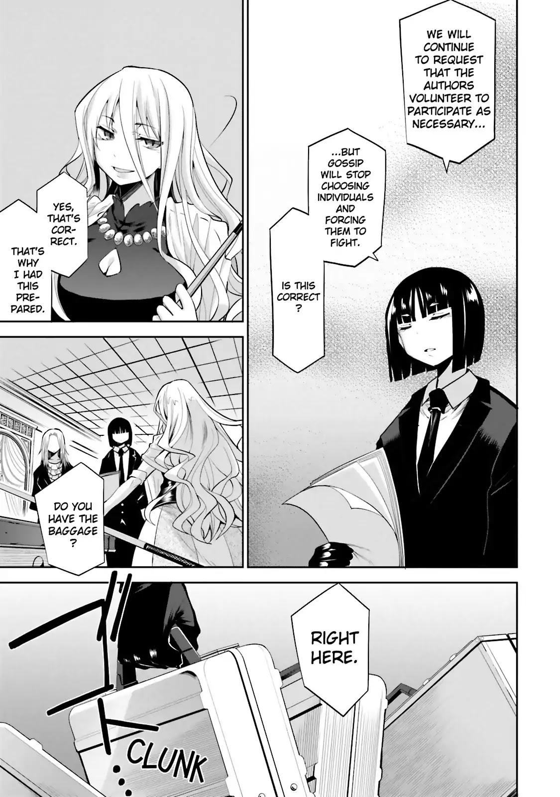 Dansai Bunri no Crime Edge Chapter 36 page 7 - Chapter 36: Vol.7 cut36: Archmage