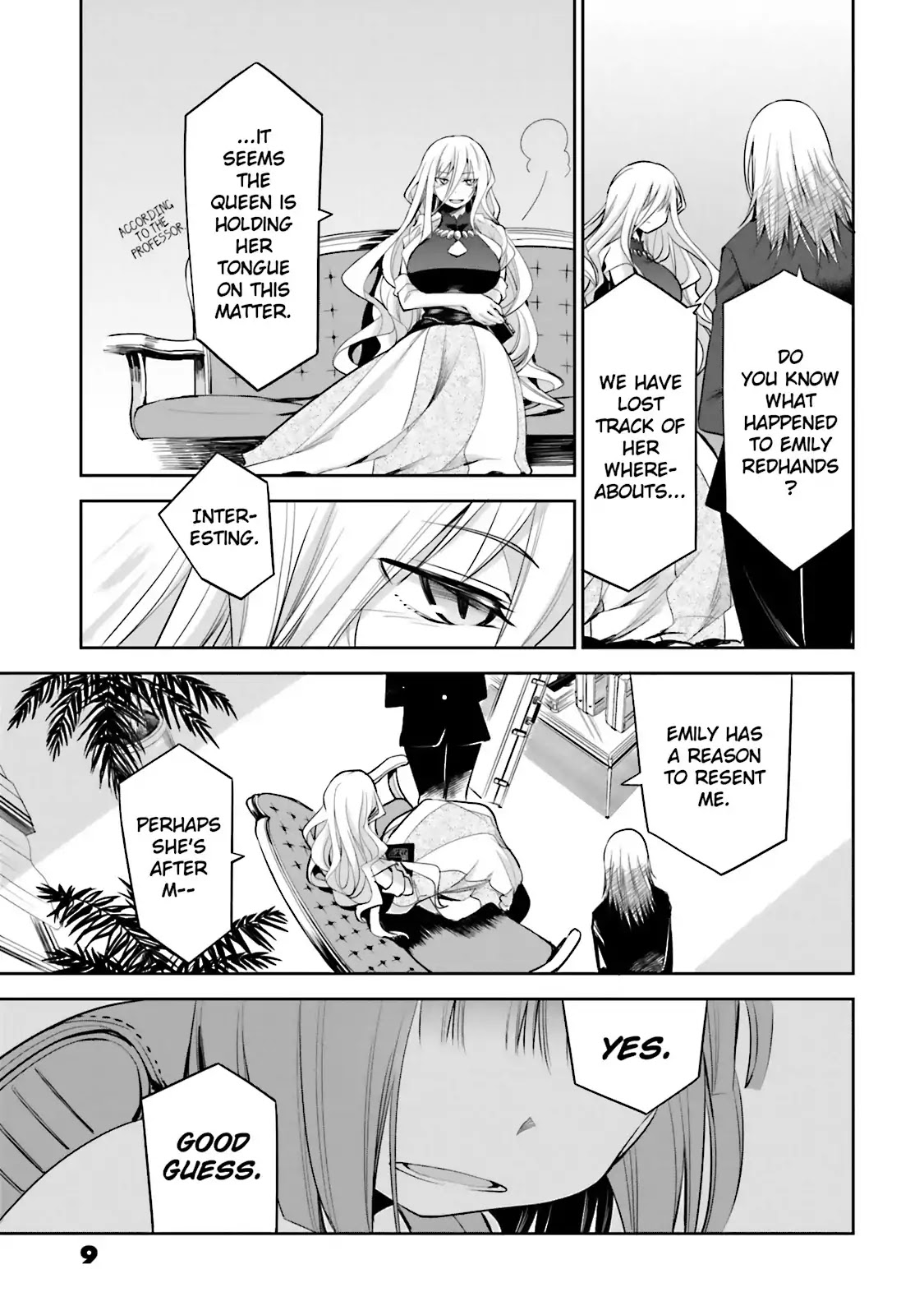 Dansai Bunri no Crime Edge Chapter 36 page 9 - Chapter 36: Vol.7 cut36: Archmage