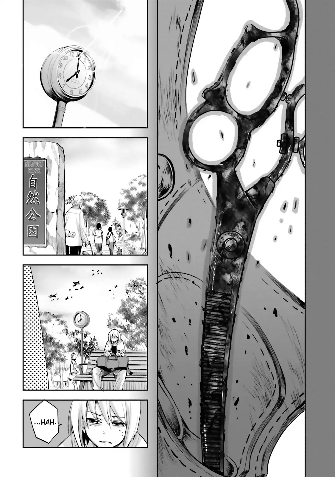 Dansai Bunri no Crime Edge Chapter 38 page 17 - Chapter 38: Vol.7 cut38: Wanderer