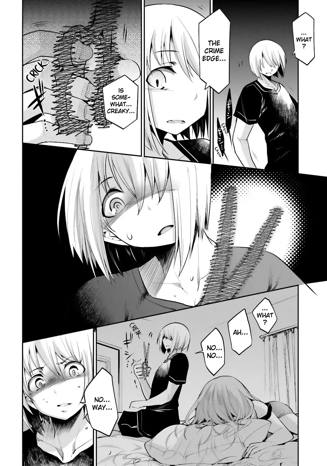 Dansai Bunri no Crime Edge Chapter 38 page 9 - Chapter 38: Vol.7 cut38: Wanderer