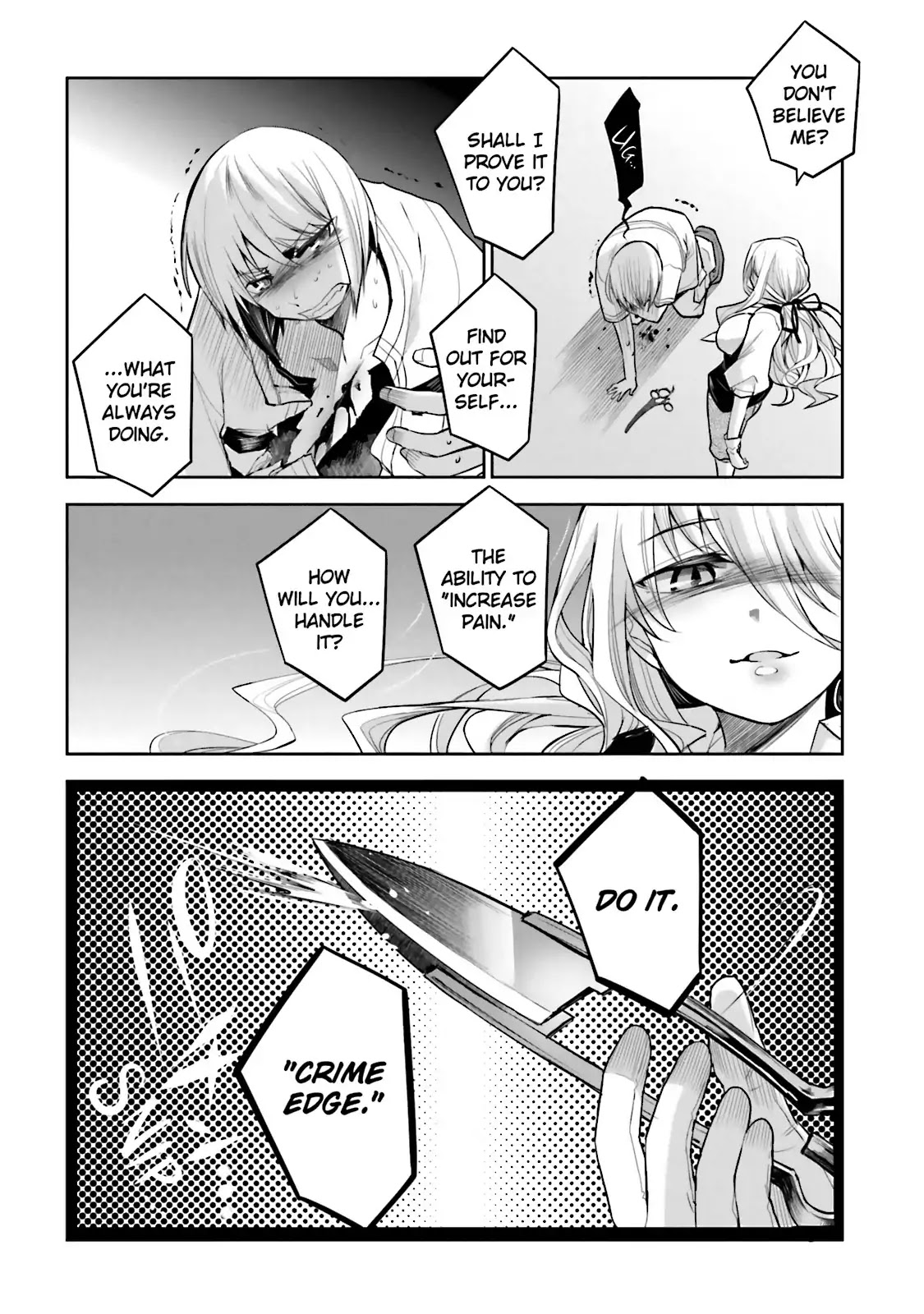 Dansai Bunri no Crime Edge Chapter 41 page 30 - Chapter 41: Vol.7 cut41: Zewulfa