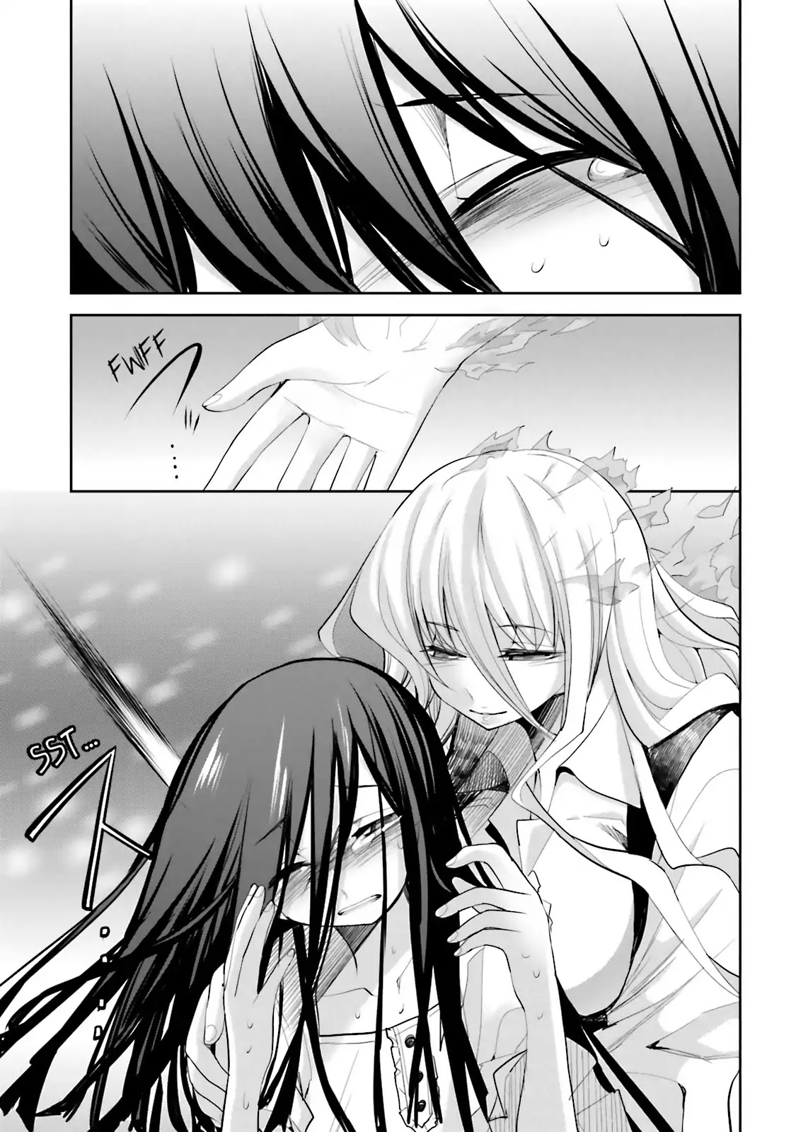 Dansai Bunri no Crime Edge Chapter 42 page 22 - Chapter 42: Vol.8 cut42: Witch of Flame