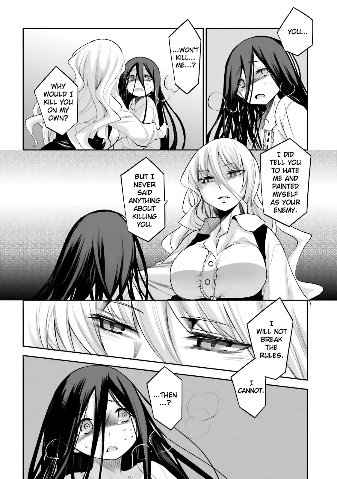 Dansai Bunri no Crime Edge Chapter 42 page 23 - Chapter 42: Vol.8 cut42: Witch of Flame