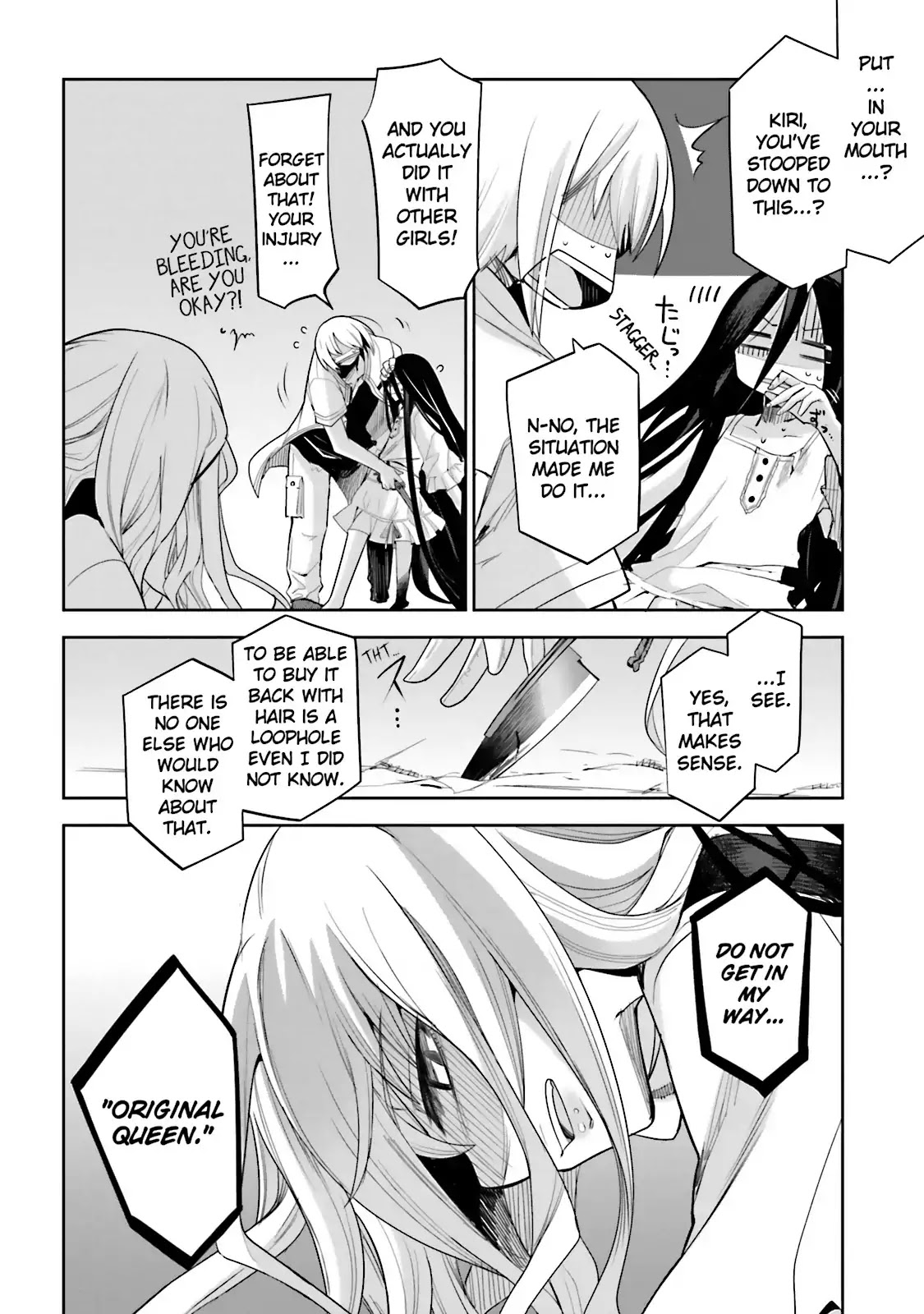 Dansai Bunri no Crime Edge Chapter 42 page 8 - Chapter 42: Vol.8 cut42: Witch of Flame