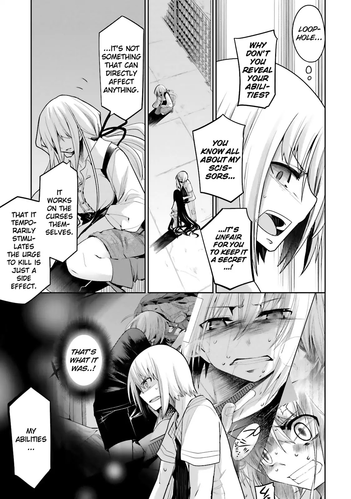 Dansai Bunri no Crime Edge Chapter 42 page 9 - Chapter 42: Vol.8 cut42: Witch of Flame
